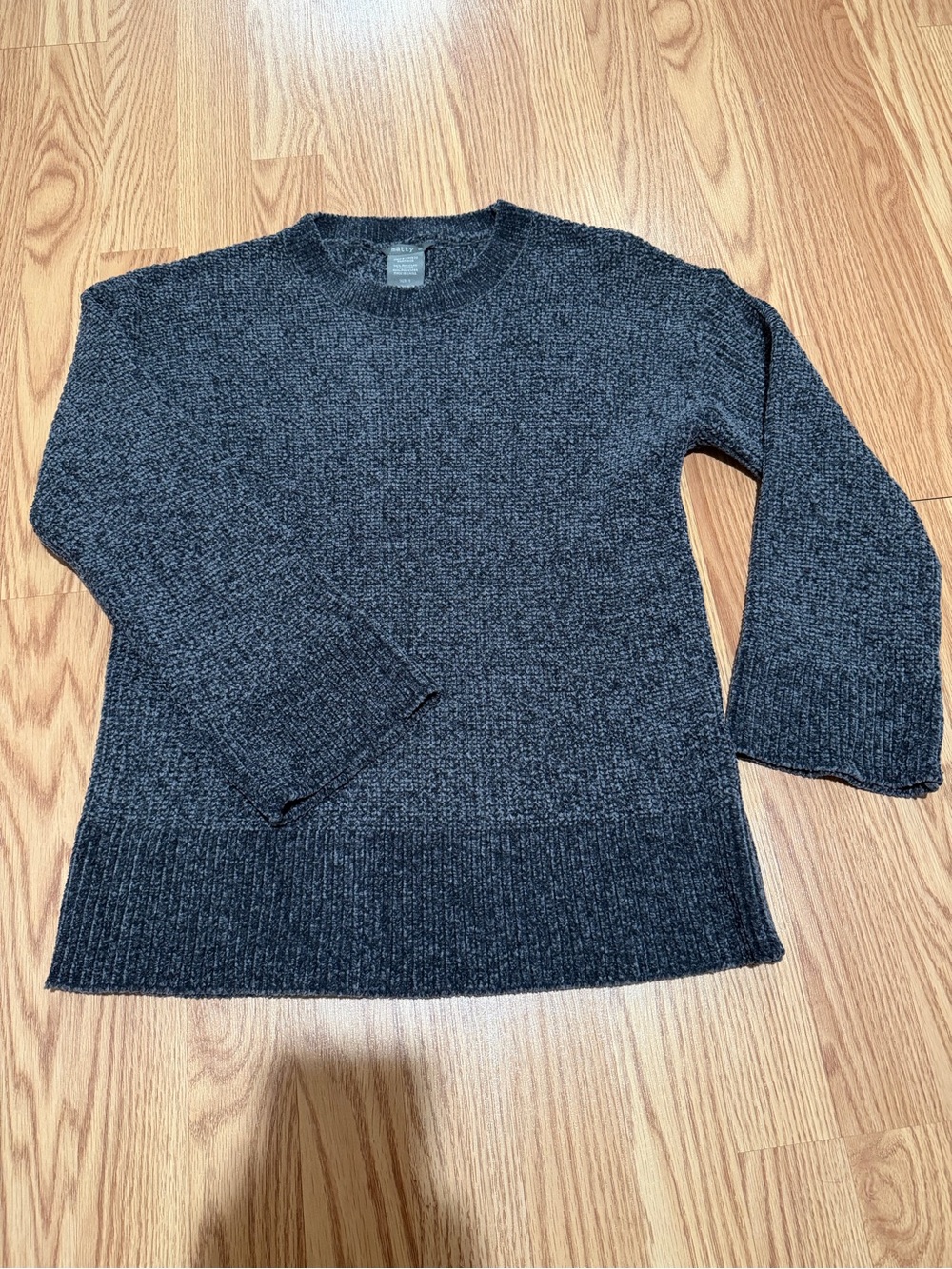 Matty M Pullover Sweater - Grey Size Small